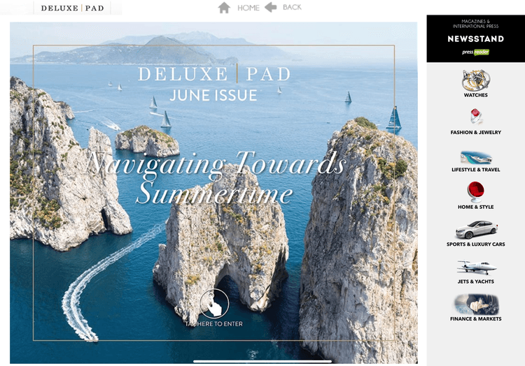 DeluxePad Magazine